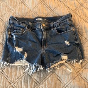 Old Navy ripped jean shorts